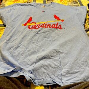 This is a cardinal extra large blue shirt